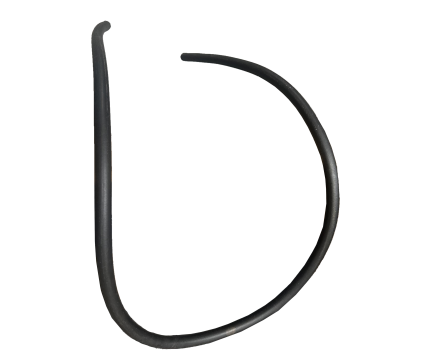 Шланг молочный 14х2500 черный (18шт/уп)