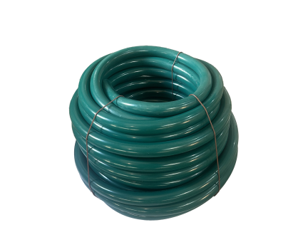 Шланг молочный 16х28 силиконовый (зелёный) 25м