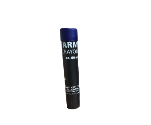 Карандаш для маркировки скота PAINT FARM синий (50шт\уп)(Польша)