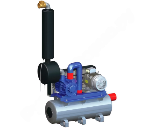 Установка вакуумная 2200Е НР7,5С  с рес., 85 л. (Италия)