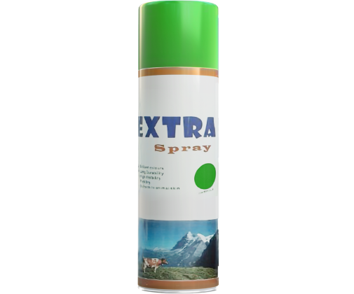 Чернила для маркировки животных в аэрозоли EXTRA Spray 500 мл зеленый (12шт\уп)