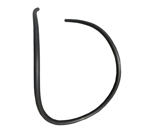 Шланг молочный 14х2500 черный (18шт/уп)