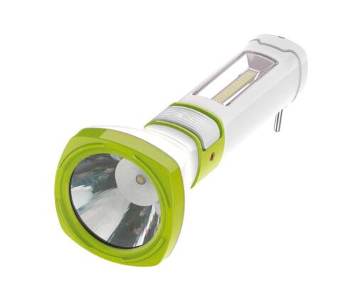 Фонарь светодиодный аккумуляторный 5W LED 3 режима бок. панель COB 2Вт с 