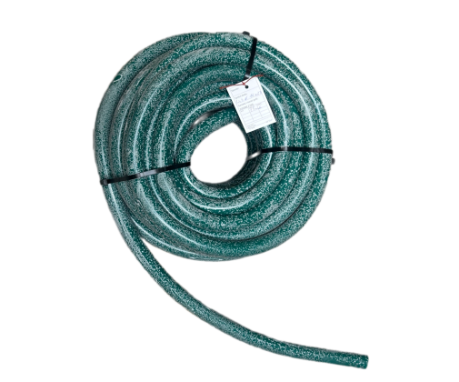 Шланг молочный 16х28 силиконовый (зелёный) (25м)