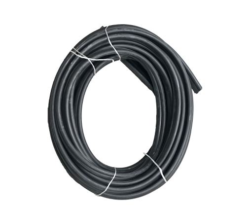 Шланг вакуумный двойной 7х14 мм резина красная полоса (бухта 50 м) Италия