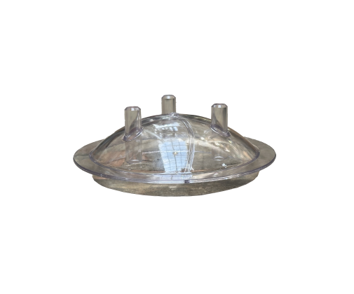 Крышка ведра на 3 отверстия (без прокладки) (к ведру 40 л) (Т)