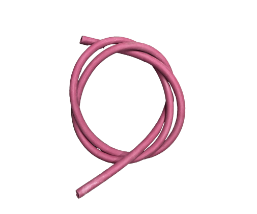 Шланг молочный 14х3 красный, резиновый 2,5 м.