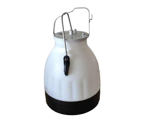 Ведро доильное пластиковое 20л матовое