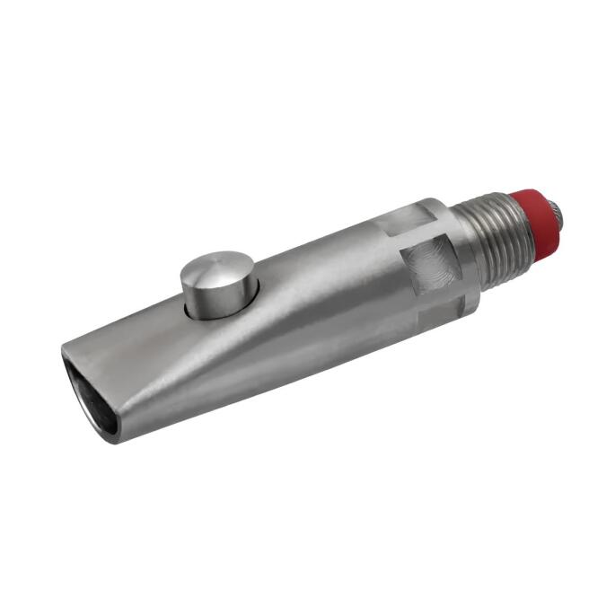 Автопоилка кнопочная  OPTIFLO для свиноматок  нержавеющая (размер 1/2", резьба 3/4" длина  105 мм)