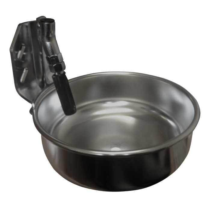 Автопоилка нерж. Steel Drinker (с носовым клапаном 5л.)