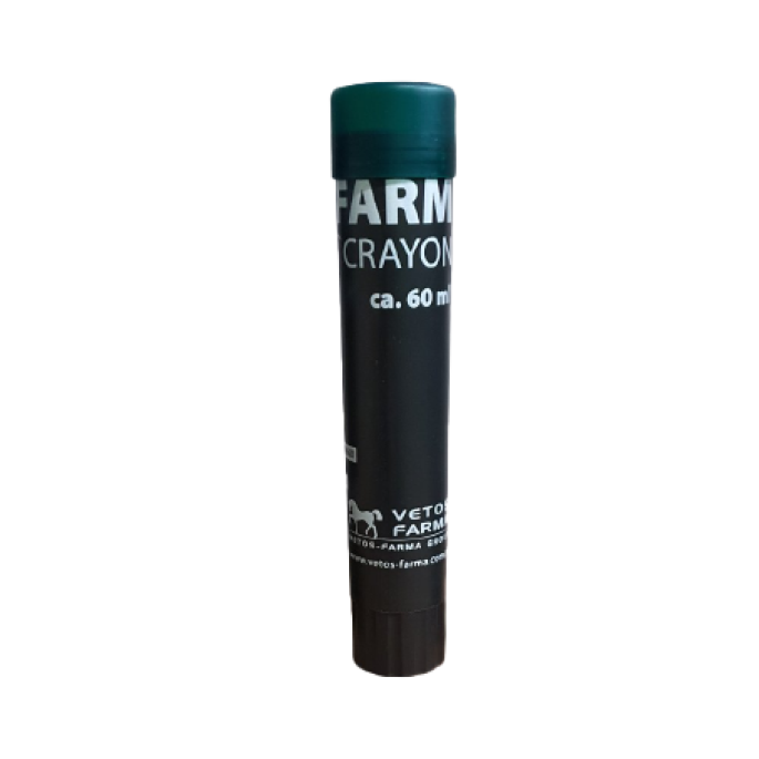 Карандаш для маркировки скота PAINT FARM зеленый (50шт\уп)(Польша)