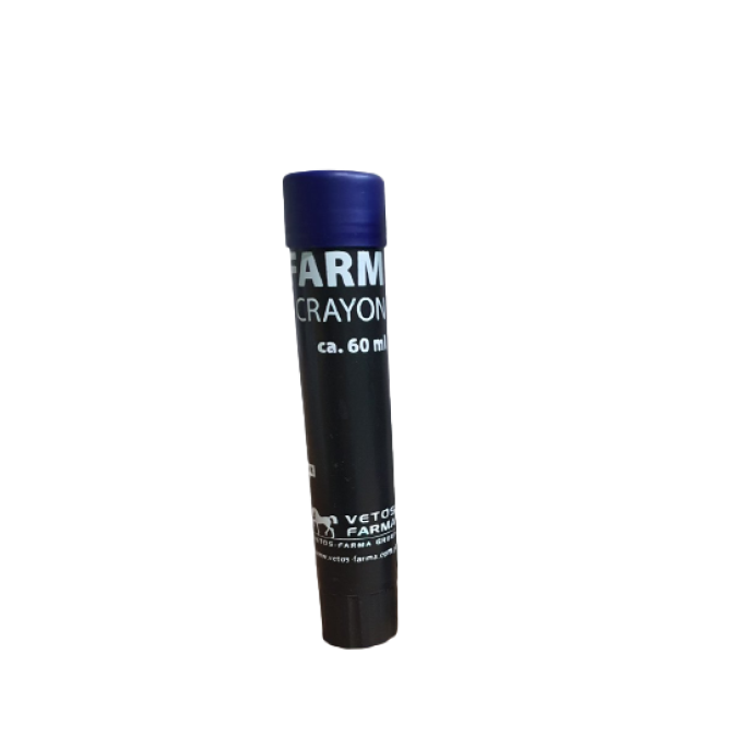 Карандаш для маркировки скота PAINT FARM синий (50шт\уп)(Польша)