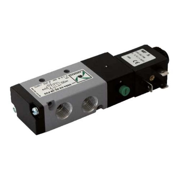 Пневмораспределитель 5/2 -G1/4", 8884.52.00.39.F00, 890нл/мин, ЭлПнУправление -пружина, под катушку