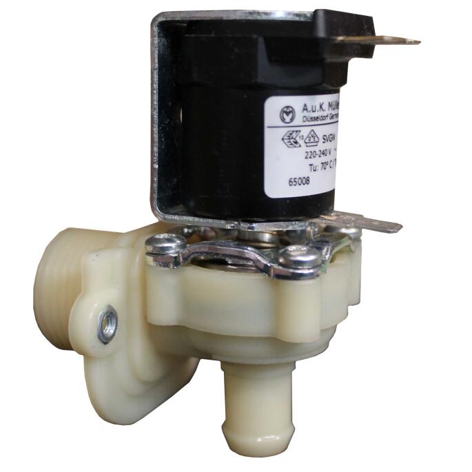 Вентиль соленоидный подачи воды, 230В (1х14,5; 90С вниз)