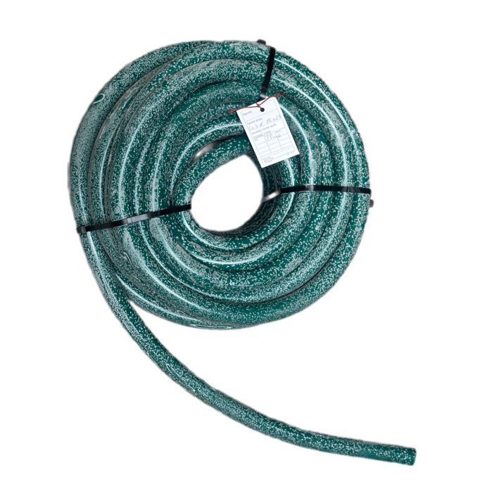 Шланг молочный 16х28 силиконовый (зелёный) (25м)