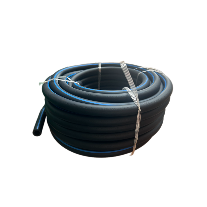 Шланг молочный 16х27 Италия (синяя полоса, бухта -25 м)