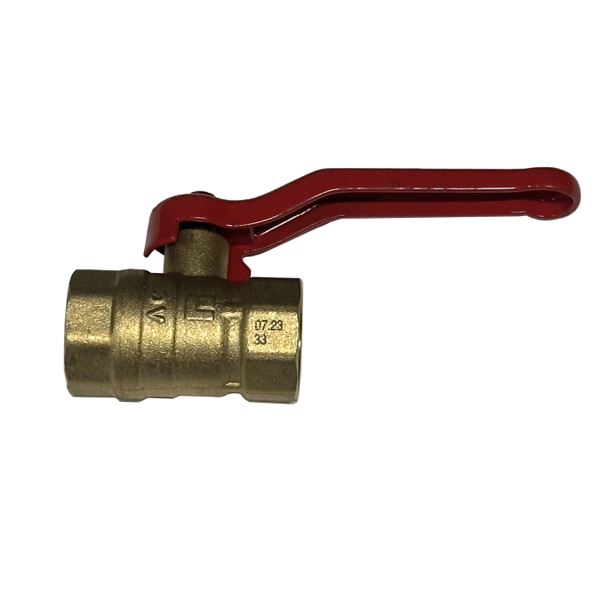 Вентиль стальной шаровый д.15 1/2"