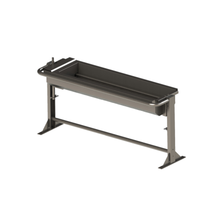Автопоилка АП-ОН4-03М INOX (L=1000, ванна, стойки, огражд. из нерж.) Изготовитель ООО "Экстрасервис"