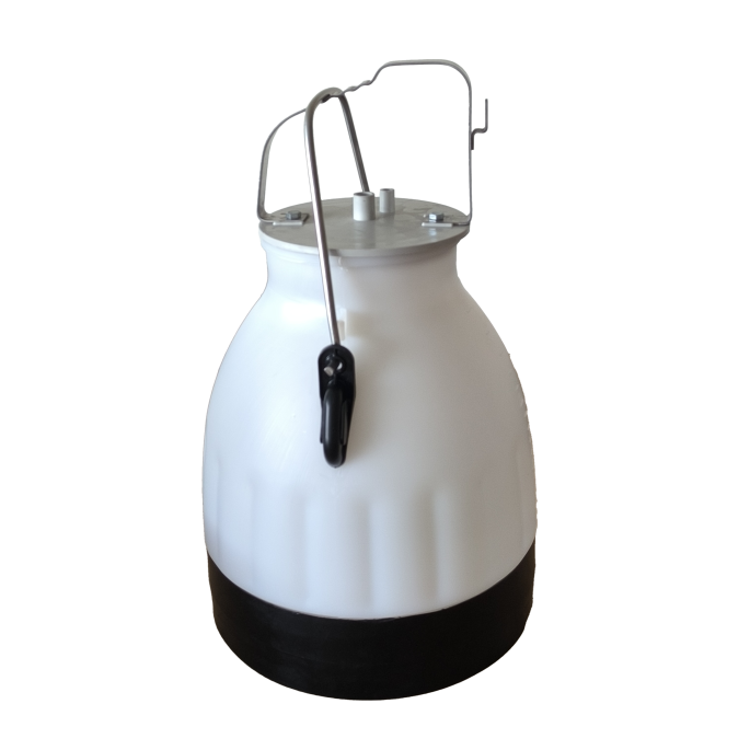 Ведро доильное пластиковое 20л матовое