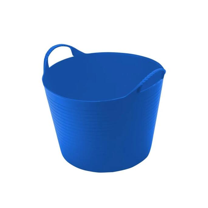 Ведро с ушками 26л гибкое (синее)