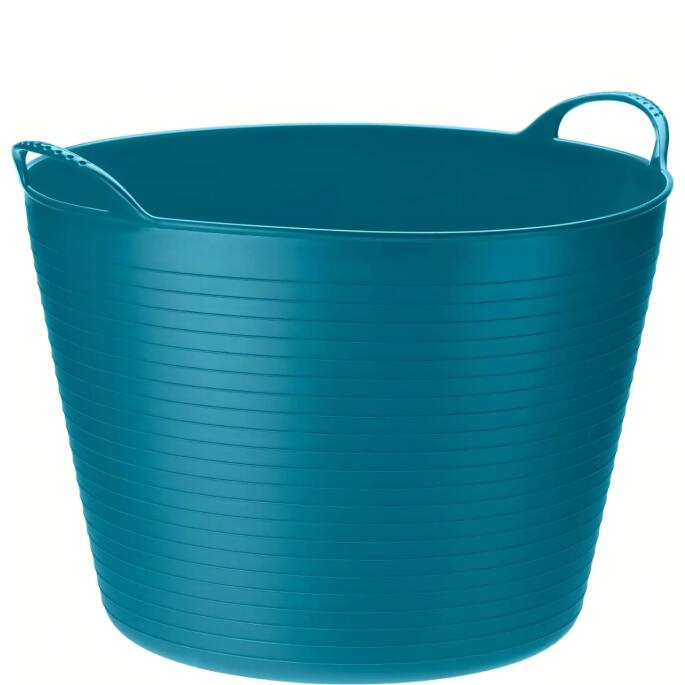 Ведро с ушками 40л гибкое (синее)